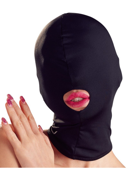Head mask mouth black BK