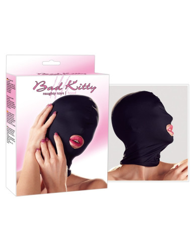 Head mask mouth black BK