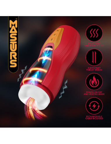 Solara - Fire Sorceress - Multi Function Masturbator