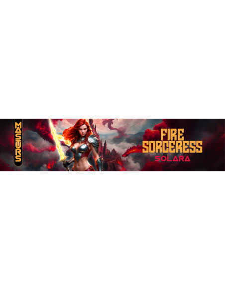 Solara - Fire Sorceress - Multi Function Masturbator