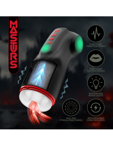 Raven - Shadow Sinner - Multi Function Masturbator