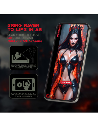 Raven - Shadow Sinner - Multi Function Masturbator