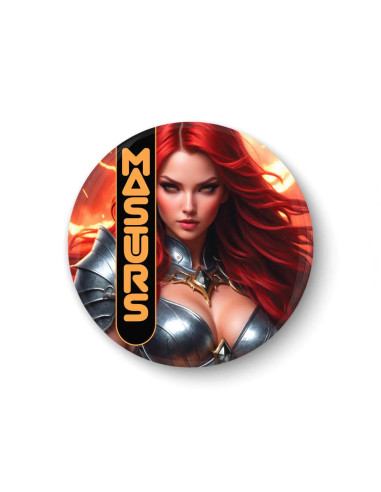 Solara - Fire Sorceress - Button