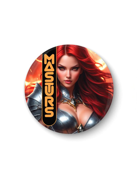Solara - Fire Sorceress - Button