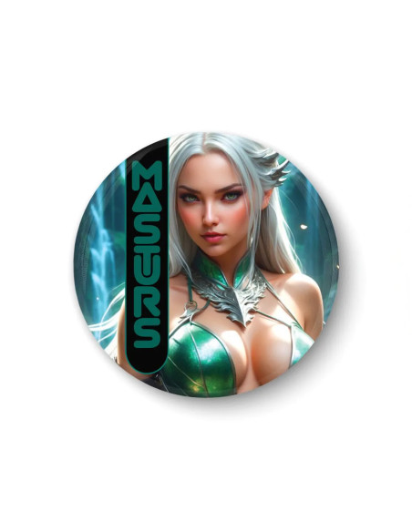 Ayla - Forest Warrior - Button