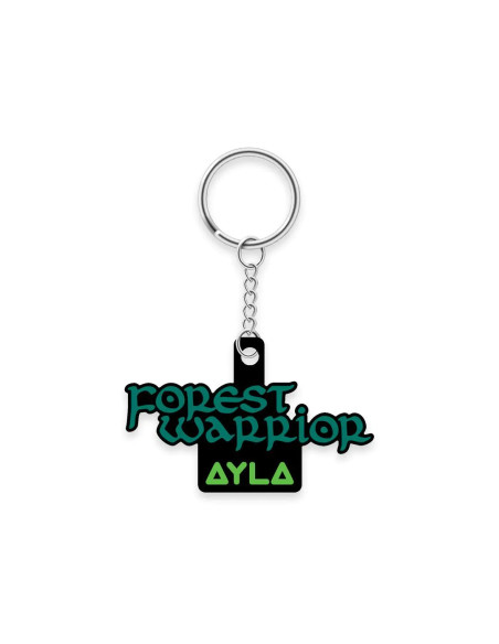 Ayla - Forest Warrior - Keychain