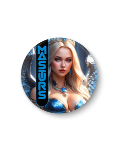 Eloa - Winged Goddess - Button