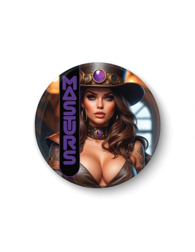 Misty - Steam Mistress - Button