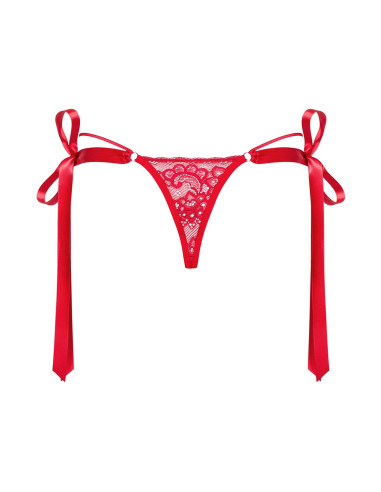 Bielizna-Lovlea stringi czerwone L/XL