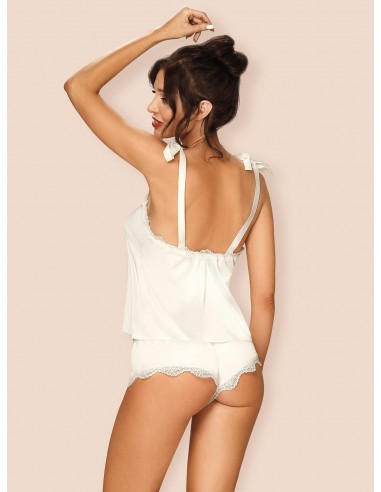 Bielizna-Prima Neve top i majtki biały L/XL