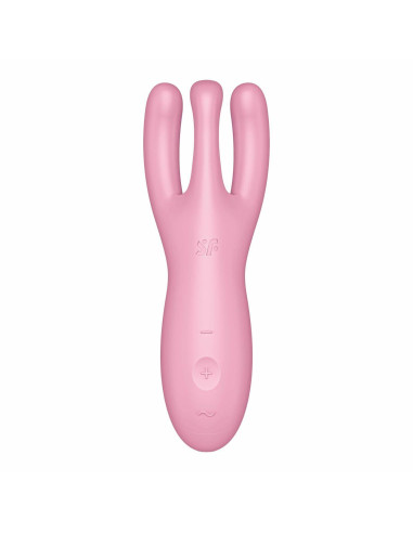 Wibrator-Threesome 4 Connect App (Pink)