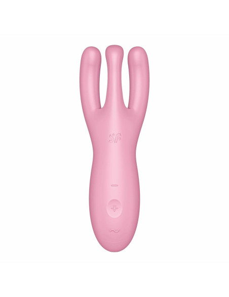 Wibrator-Threesome 4 Connect App (Pink)