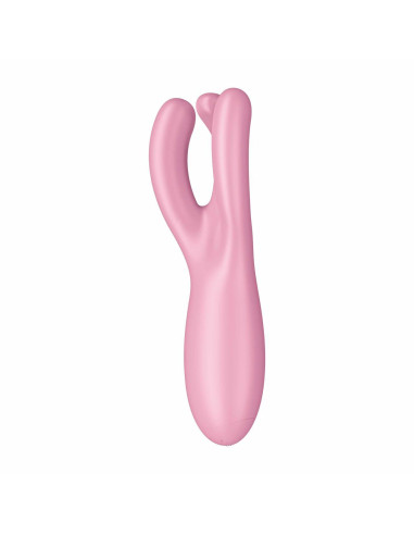 Wibrator-Threesome 4 Connect App (Pink)