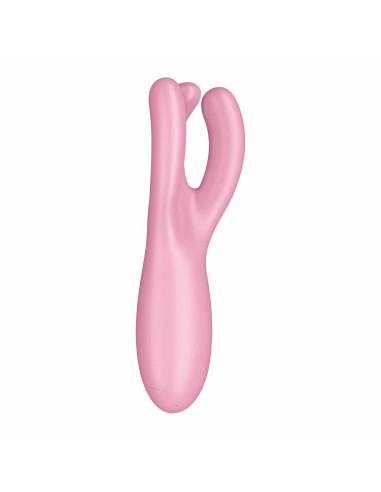Wibrator-Threesome 4 Connect App (Pink)