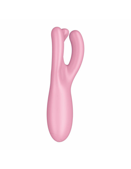 Wibrator-Threesome 4 Connect App (Pink)