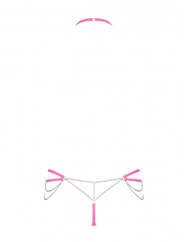 Chainty komplet różowy L/XL