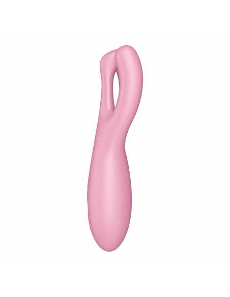 Wibrator-Threesome 4 Connect App (Pink)