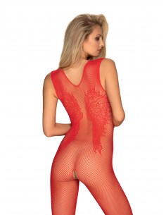 Bielizna-Bodystocking N112 czerwone  S/M/L 2