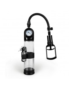 Pompka-Powerpump MASTER Vibrating - Black&Clear