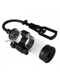 Pompka-Powerpump MAX Vibrating - Black&Clear 2