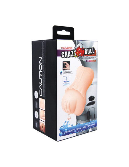CRAZY BULL - Vibrating Vagina Masturbator