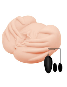 CRAZY BULL - Realistic Vagina and Anal - Vibrating