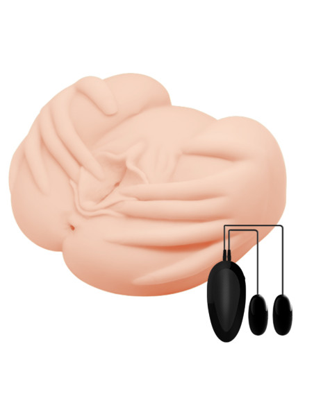 CRAZY BULL - Realistic Vagina and Anal - Vibrating