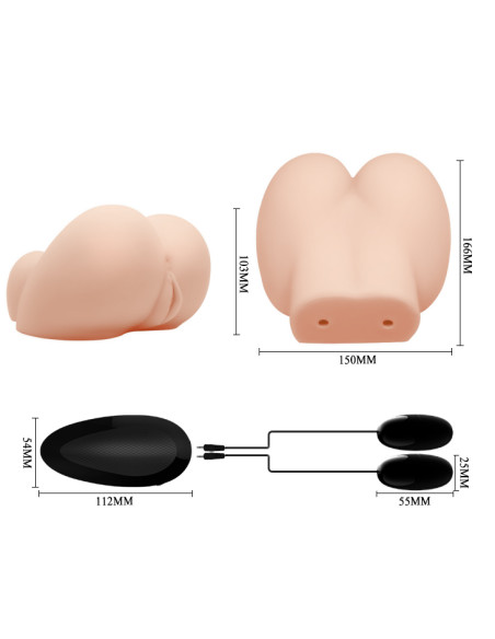 CRAZY BULL - Busty Butt Vibrating