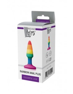 COLOURFUL LOVE RAINBOW ANAL PLUG MINI 2