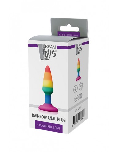 COLOURFUL LOVE RAINBOW ANAL PLUG MINI