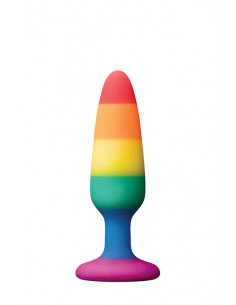 COLOURFUL LOVE RAINBOW ANAL PLUG SMALL