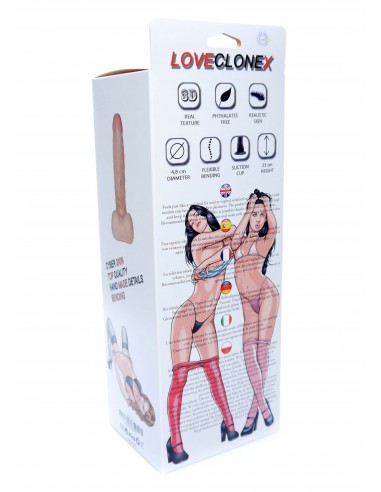 Dildo-ASKLEPIOS-LOVECLONEX 8"-flexible