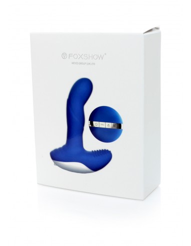 Wibrator-Silicone Massager USB 7 Function + Pulsator / Heating BLACK