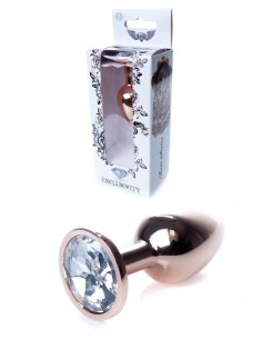 Plug-Jewellery Red Gold PLUG- Clear