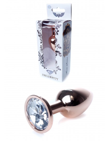 Plug-Jewellery Red Gold PLUG- Clear