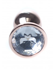 Plug-Jewellery Red Gold PLUG- Clear 2