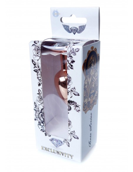 Plug-Jewellery Red Gold PLUG- Clear