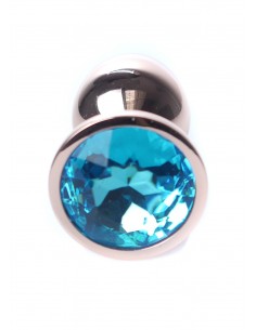 Plug-Jewellery Red Gold PLUG- Light Blue 2