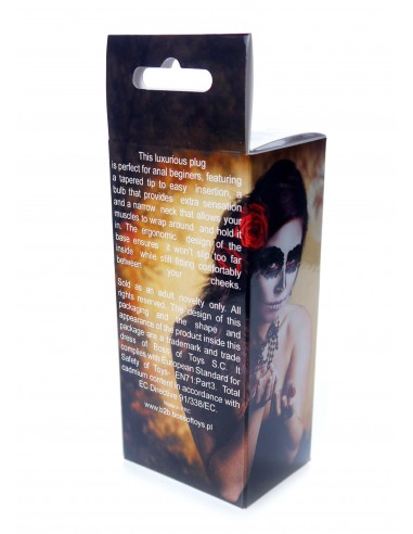 Plug-Jewellery Red Gold PLUG- Dark Blue