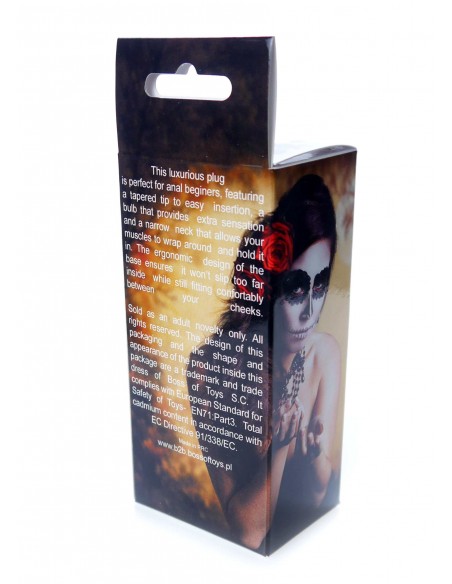 Plug-Jewellery Red Gold PLUG- Dark Blue