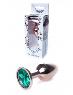 Plug-Jewellery Red Gold PLUG- Green