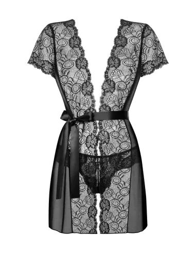 Bielizna-Alluria peniuar i stringi L/XL