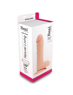 Dildo-REALISTIC DILDO REAL RAPTURE FLESH 10"