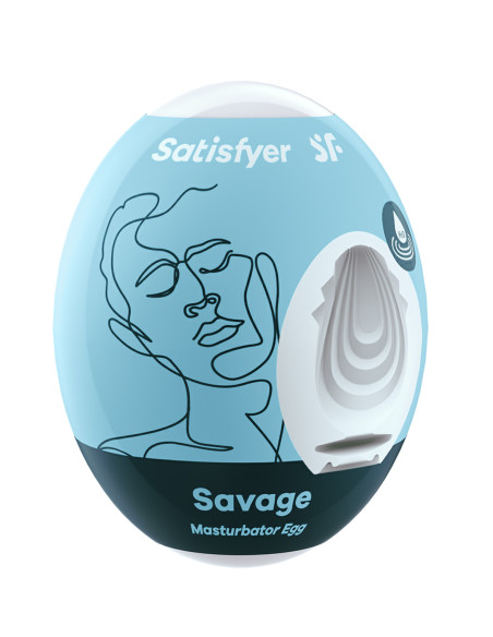 Masturbator Egg Single (Savage)