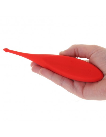 Stymulator - Twirling Fun Trip Vibrator (Poppy Red)