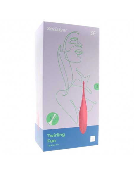 Stymulator - Twirling Fun Trip Vibrator (Poppy Red)