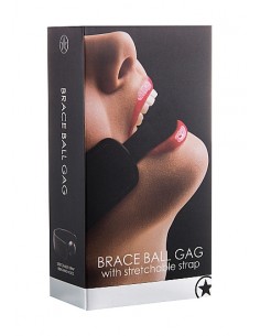 Brace Ball Gag - Black 2