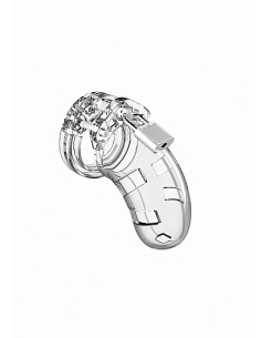 Model 01 - Chastity - 3.5" - Cock Cage - Transparent