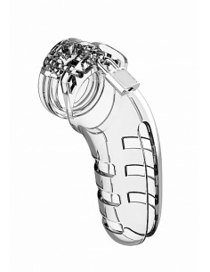 Model 06 - Chastity - 5.5" - Cock Cage - Transparent