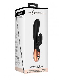 Heating G-Spot Vibrator - Exquisite - Black 2